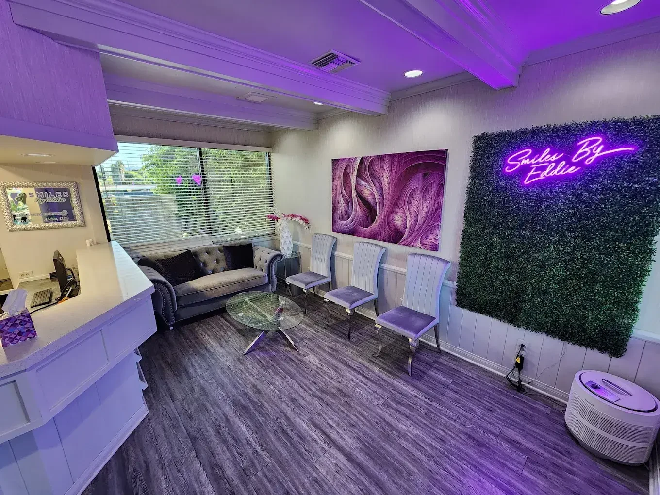 The Smiles by Eddie lobby in Woodland Hills